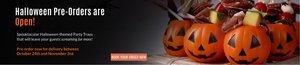 Spook-Tacular Bites: Pre-Order Your Halloween Canapés Today!