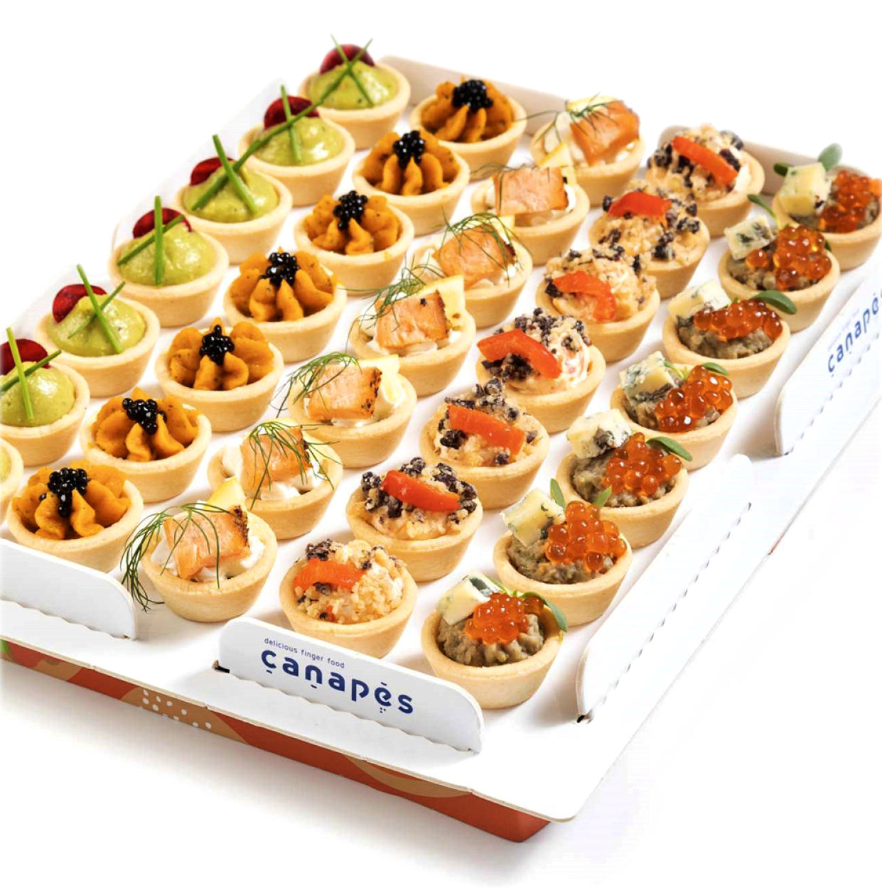 Catering de aperitivos cerca de ti para una fiesta | Canapés USA, image size:1241x1253