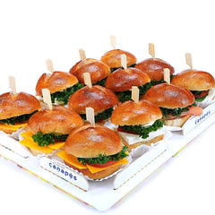 Sándwiches de pretzel para el desayuno