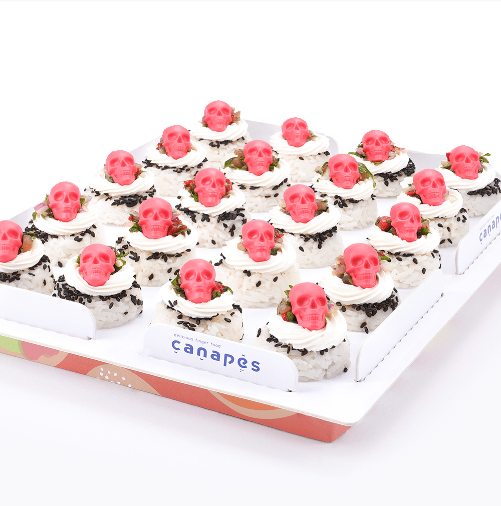 Calaveras De Arroz Crujientes