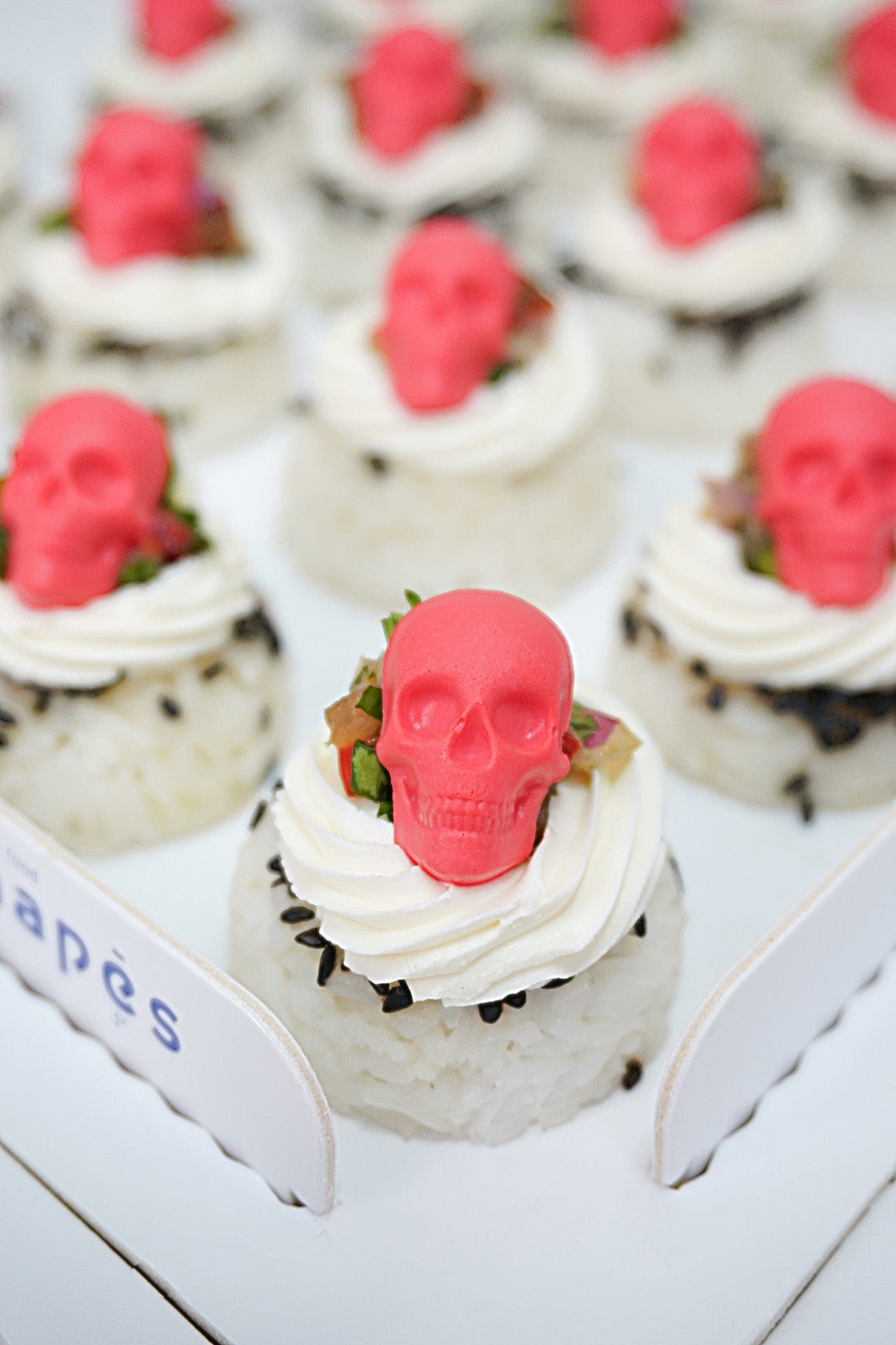 Calaveras De Arroz Crujientes