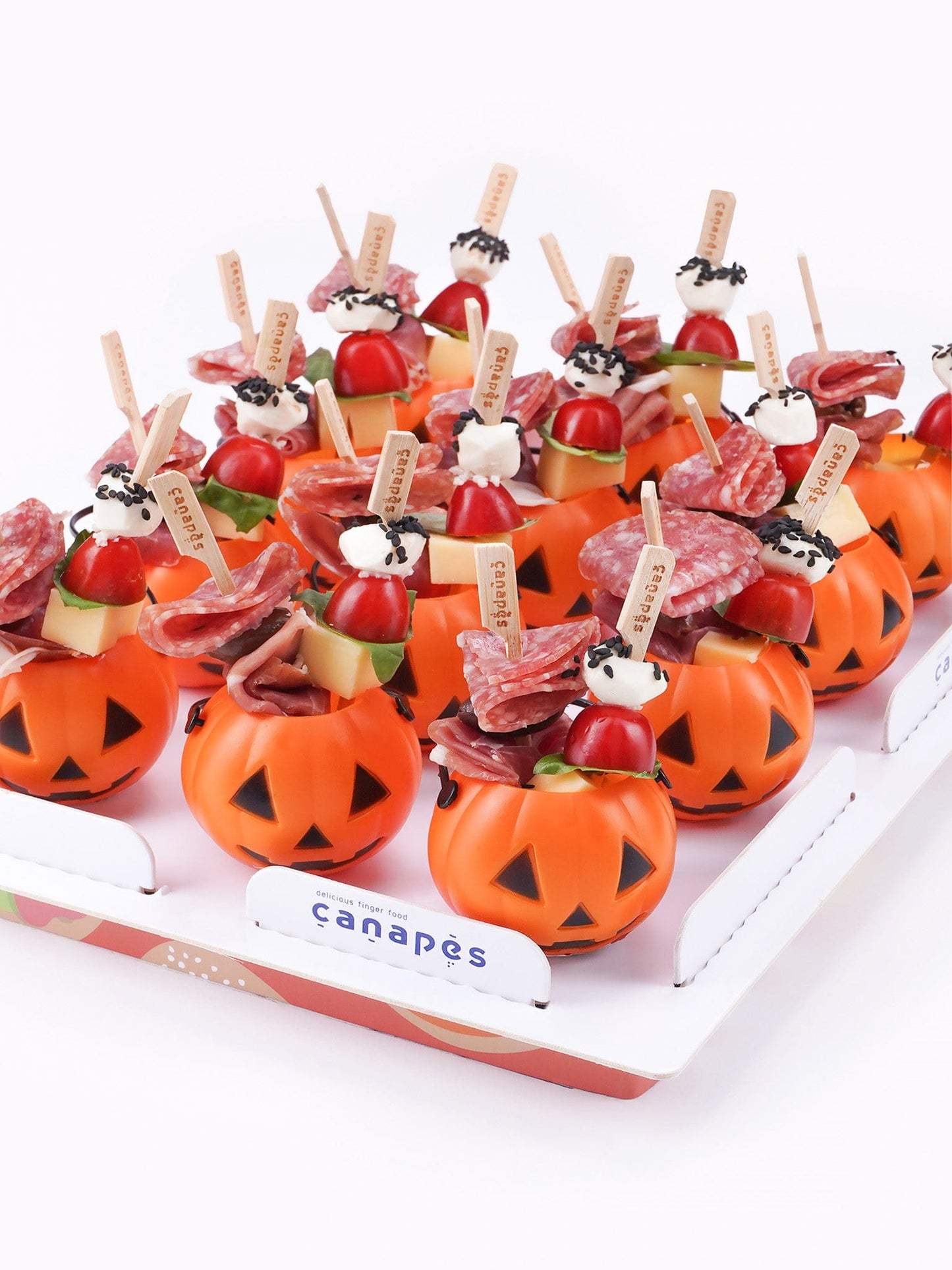 Brochetas de Embutidos de Halloween