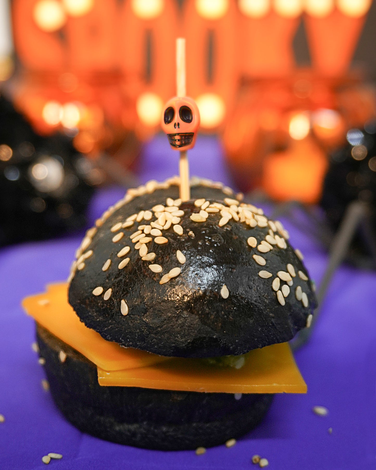 Mini Hamburguesa Negra