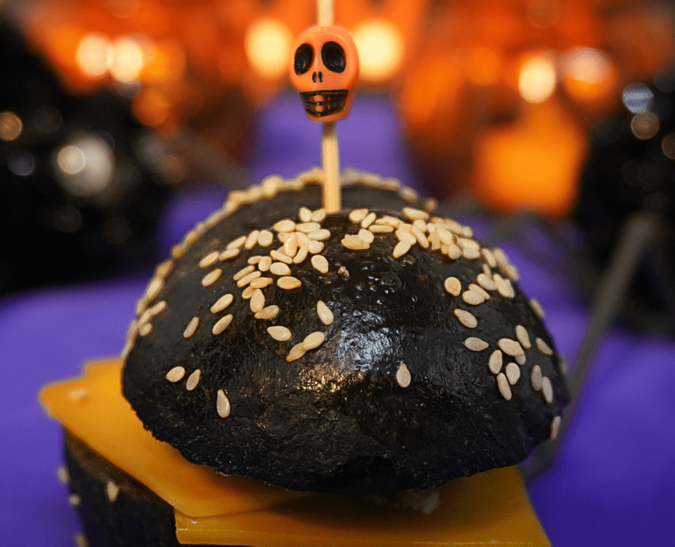 Halloween Pretzel Sandwich