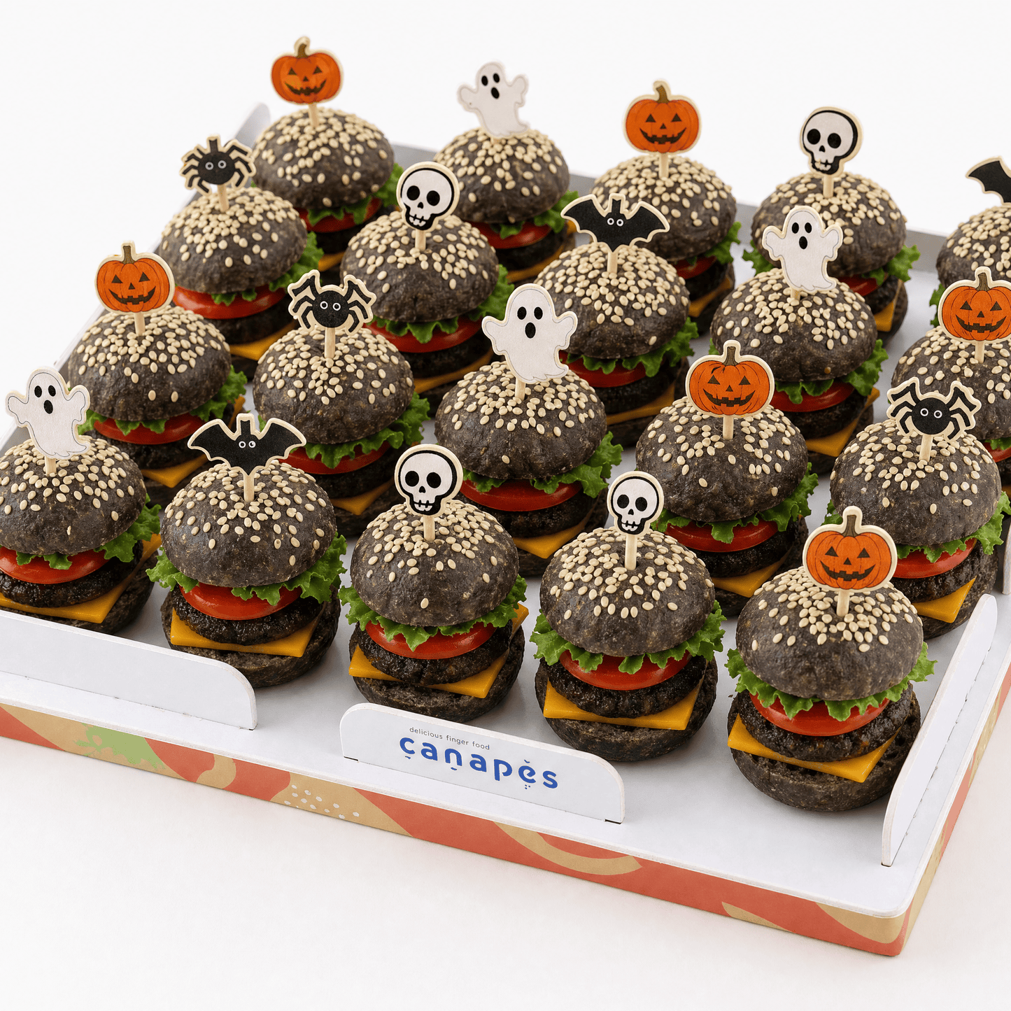 Mini black burger