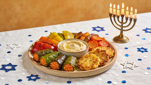 Hanukkah Party Catering Guide: Modern Mediterranean Finger Foods & Platter Pairings for Holiday Celebrations