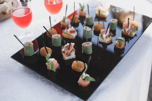Canape ideas for corporate event