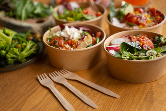 An eco-friendly catering menu