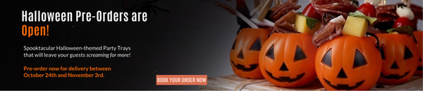 Halloween canapes appetizers party