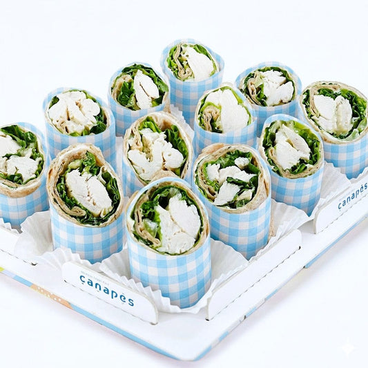 Whole Wheat Caesar Wraps (blue)