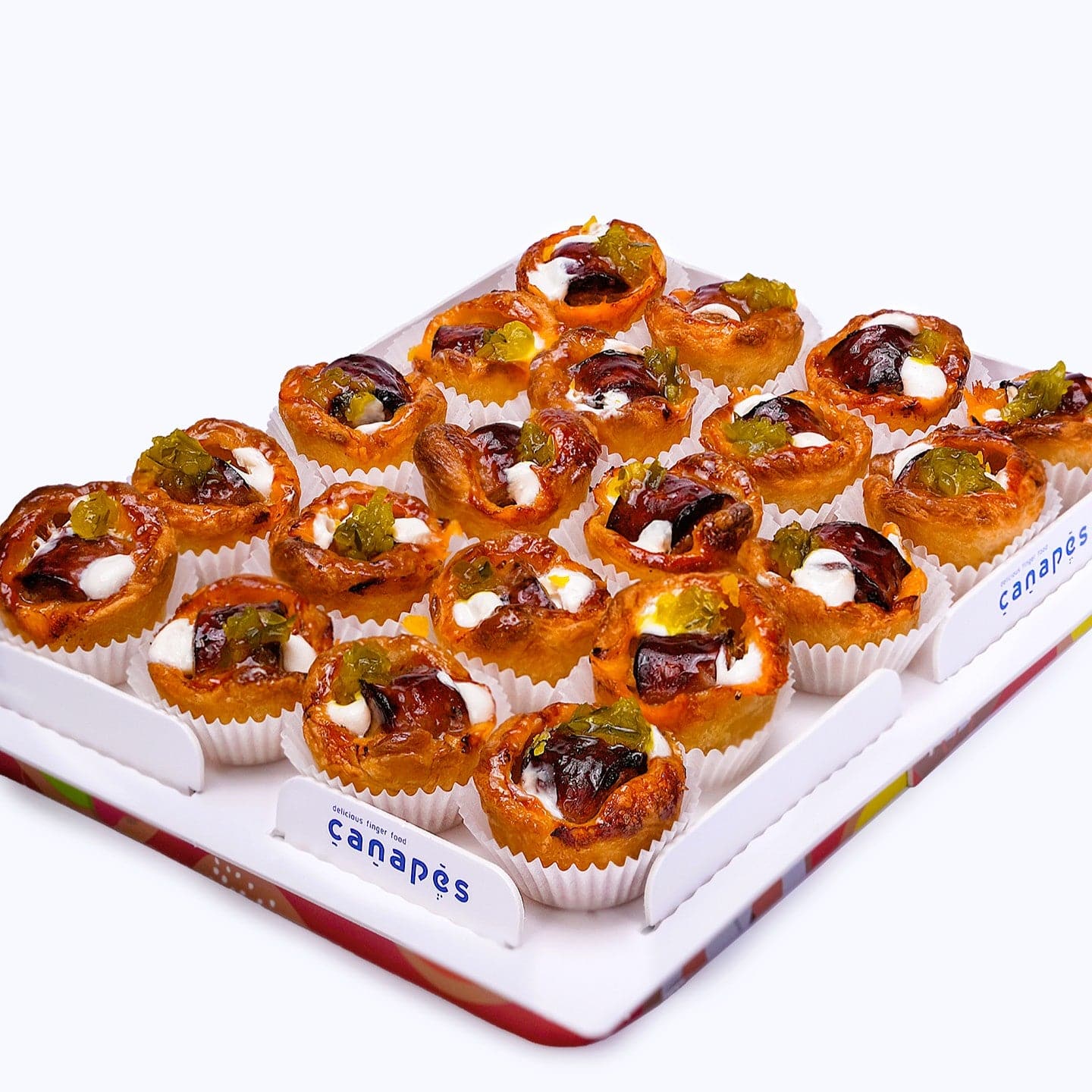 Chorizo croissant bites