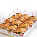 Croissant Sandwiches (pink)