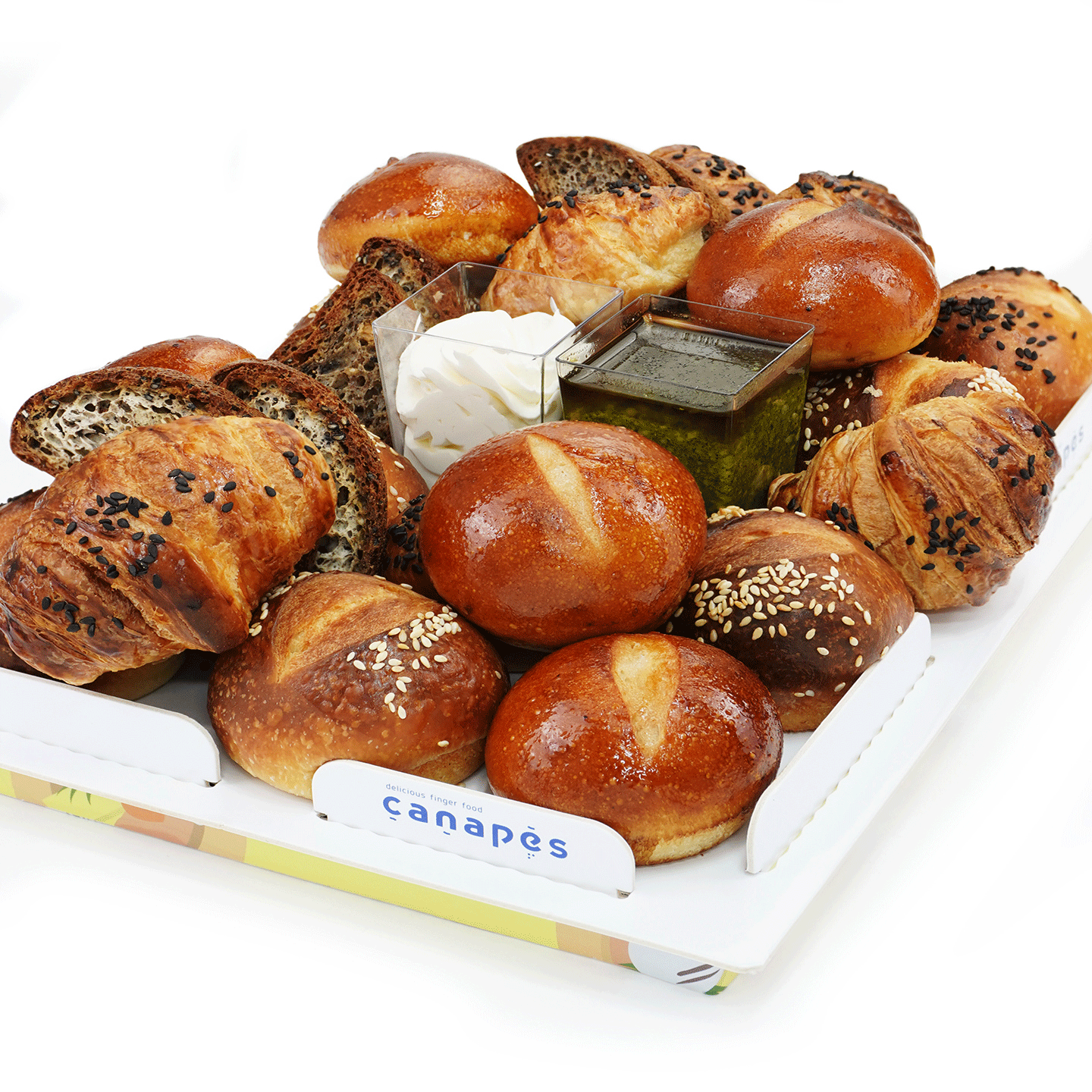 Freshly Baked Bread Tray