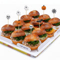 Halloween Breakfast Brioche Sliders
