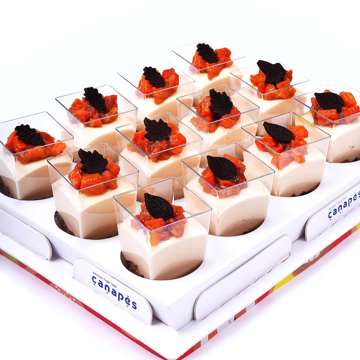 Pumpkin Caramel Mousse Cups
