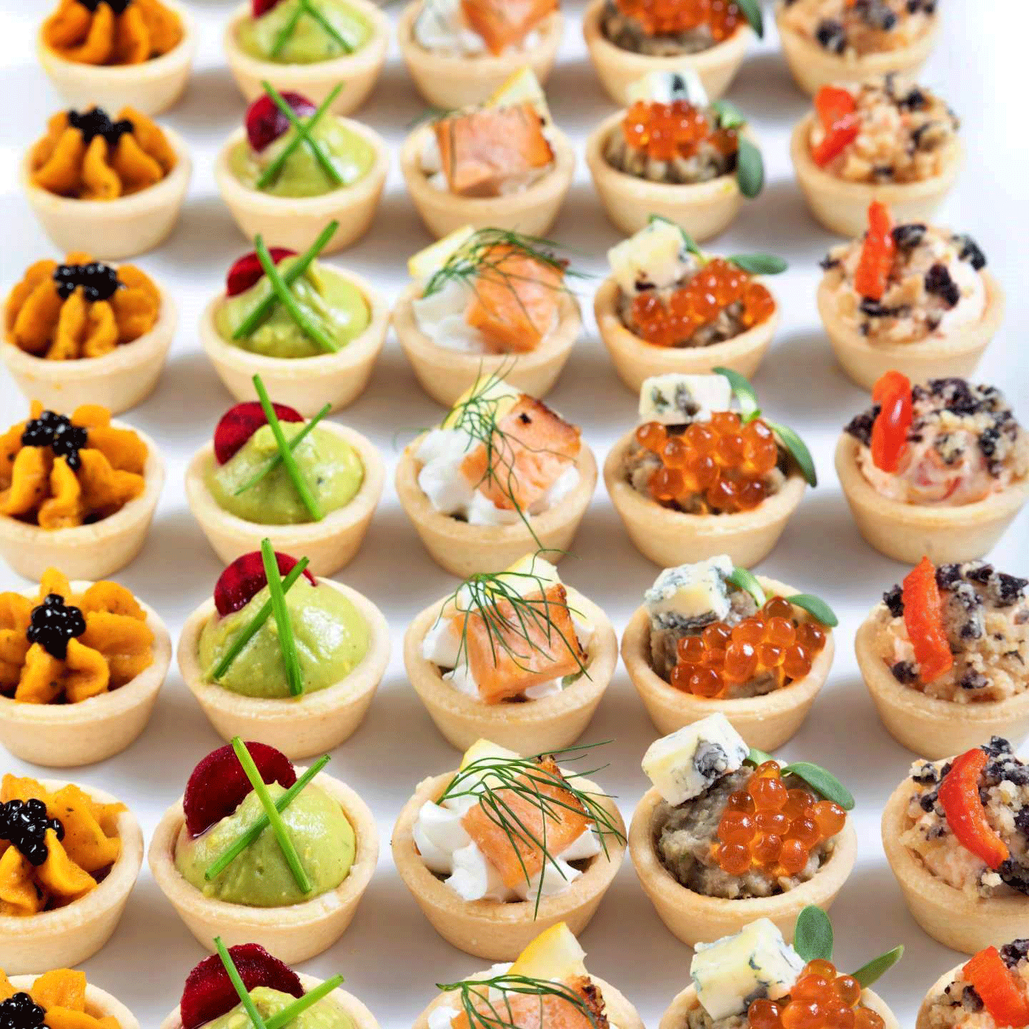 Fast Canapes Canapés to Order, Canapes Delivery for a Party - CANAPES USA