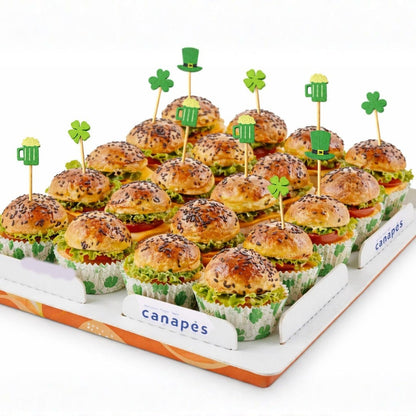 St Patrick's day themed platters