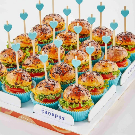 Ham and Cheese Bites (blue)