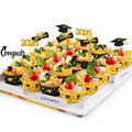 Bandejas temáticas para fiesta de graduación