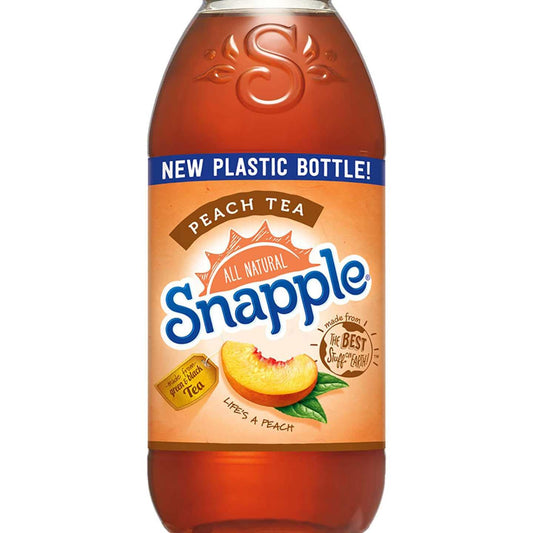 Snapple peach tea